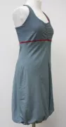 Trägerkleid Taubenblau